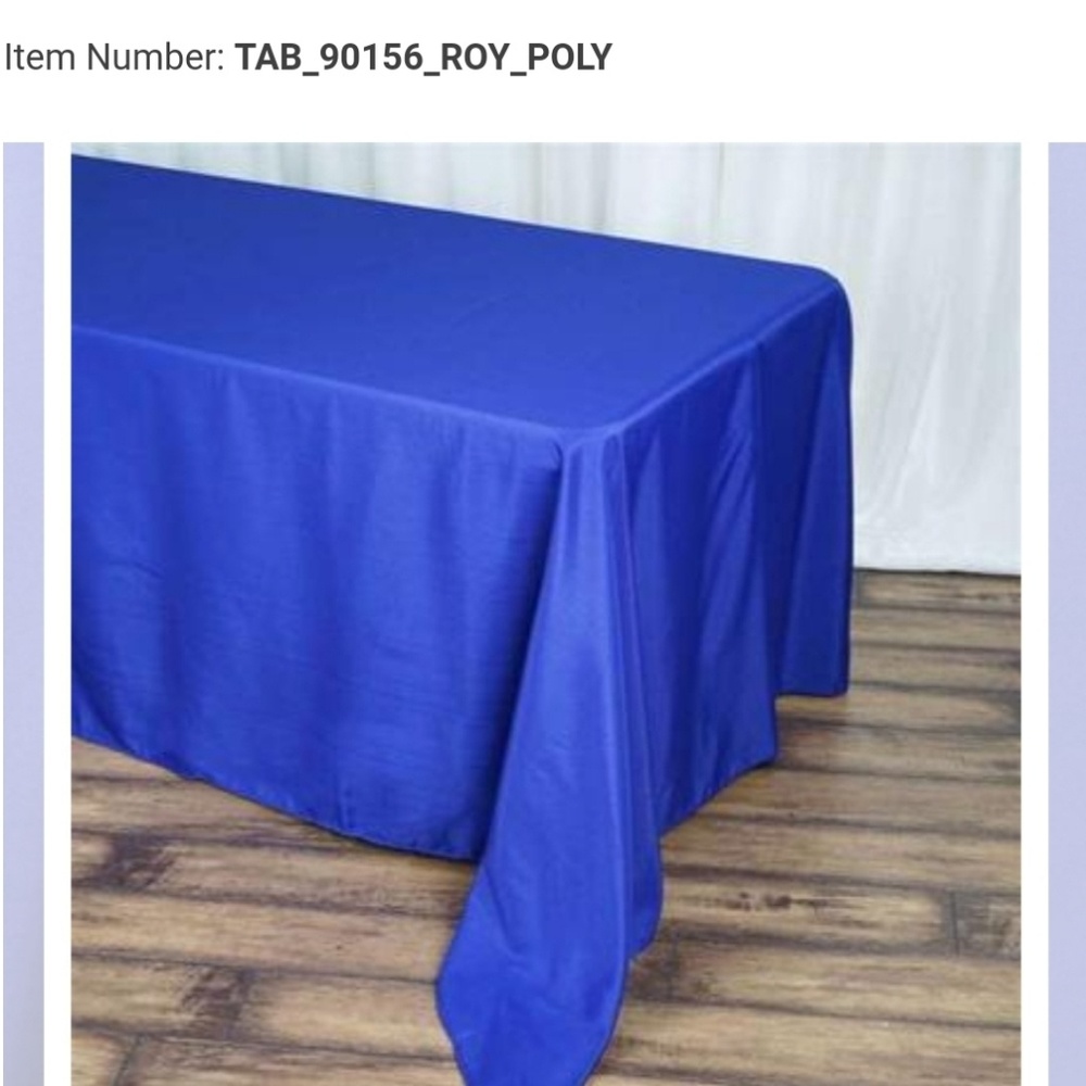 8 Ft Rectangle Table Cover - image 2
